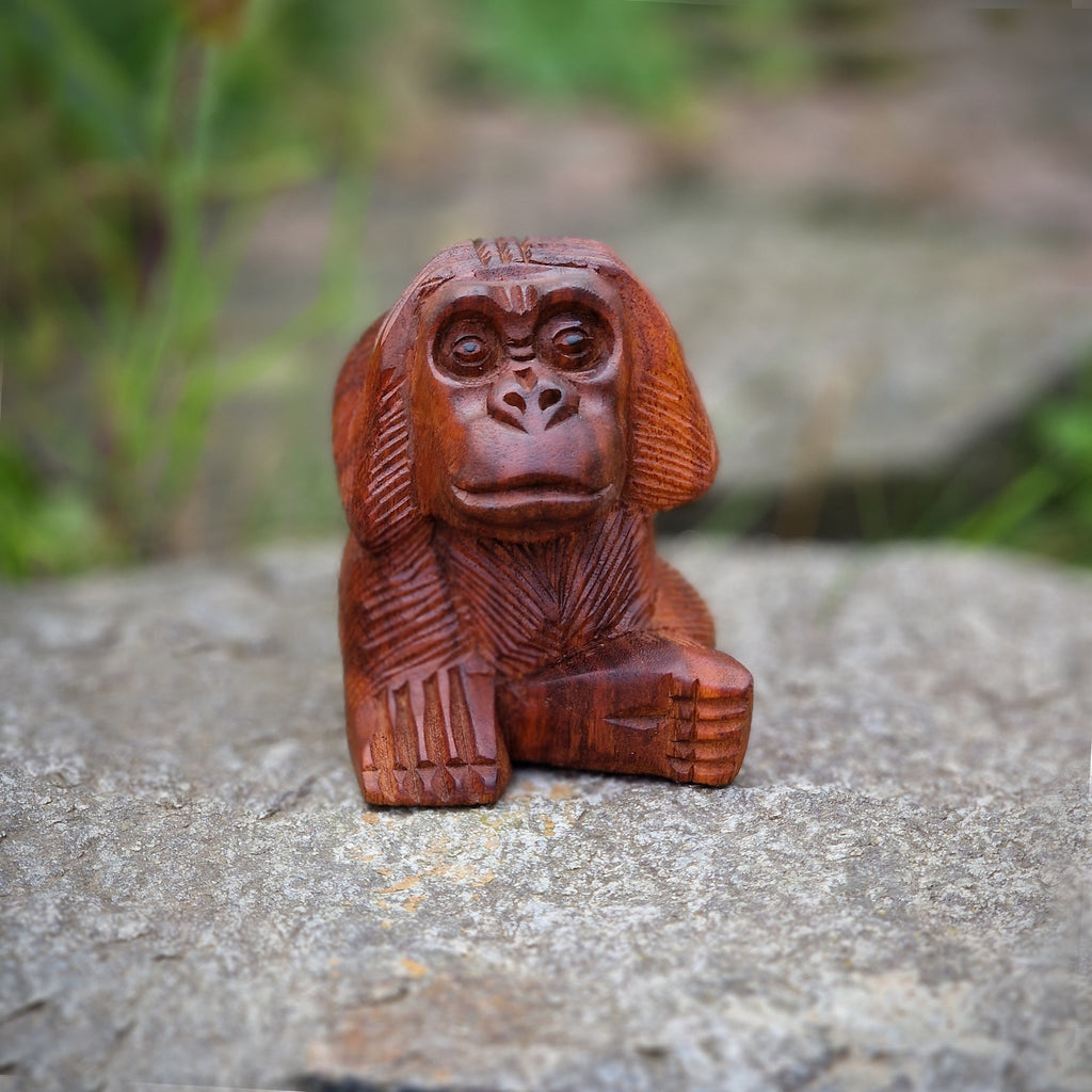 3er Set Holz Affen klein „Nichts sehen, Nichts hören, Nichts Sagen“